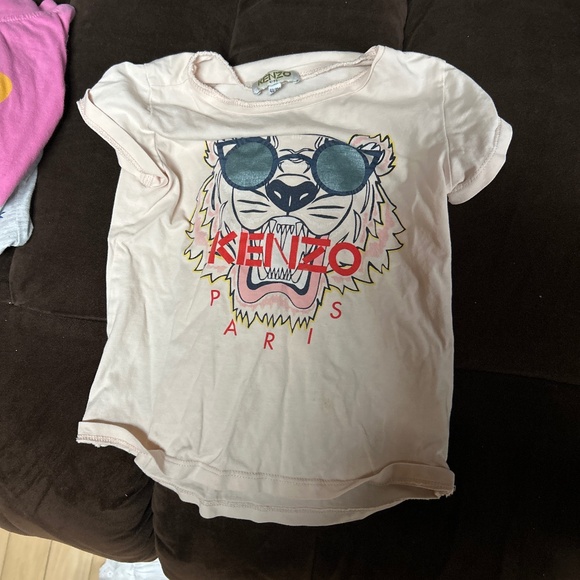 Kenzo authentic girls pink T shirt size 4 - Picture 1 of 1